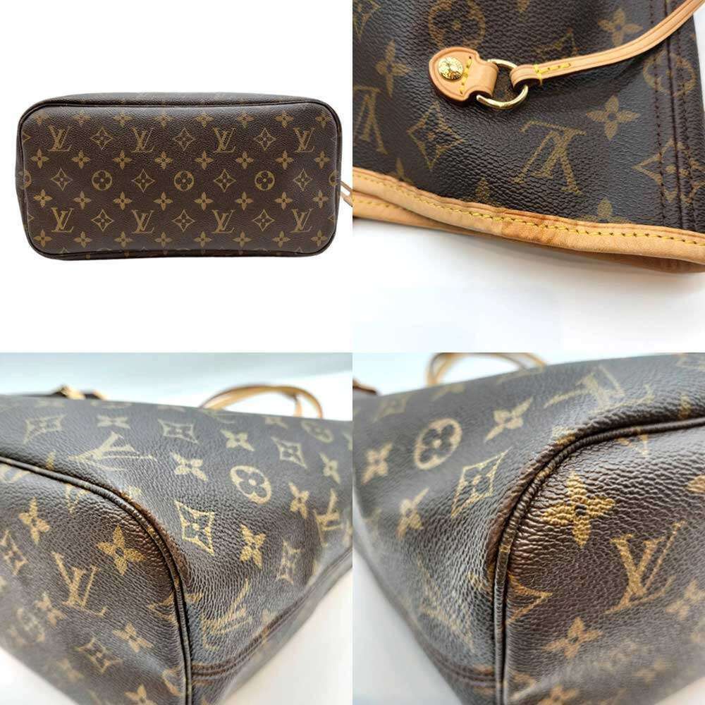 LOUIS VUITTON Brown Monogram Neverfull MM Tote Bag - Picture 3 of 6